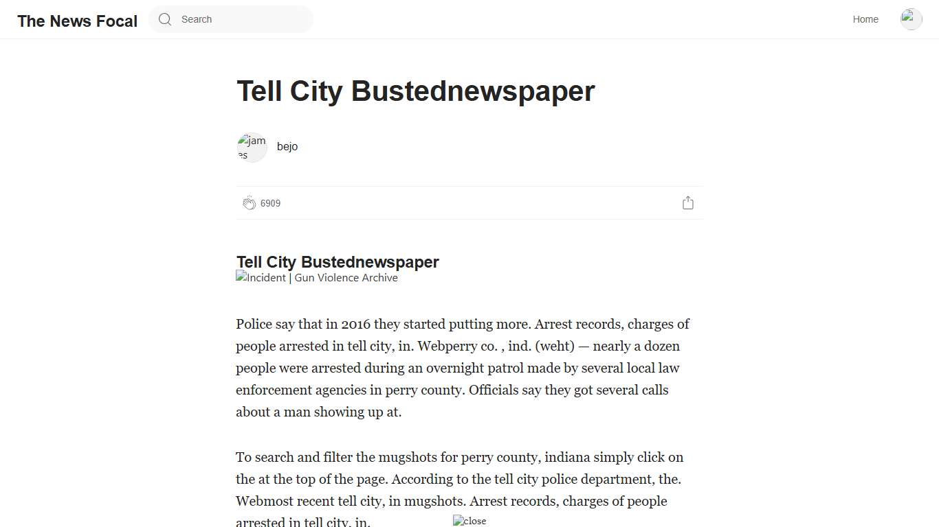 Tell City Bustednewspaper